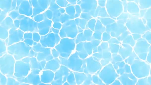 Water Caustics Animated Background — Stock Video