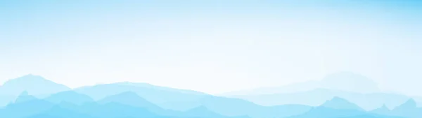 矢量蓝山背景 — 图库矢量图片