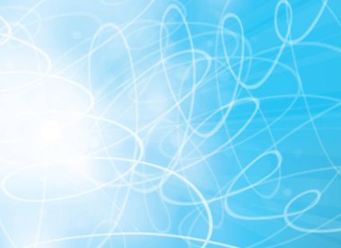 Vektör mavi, soyut arkaplan.  