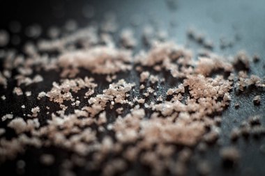 portre için mutfak masada tuz