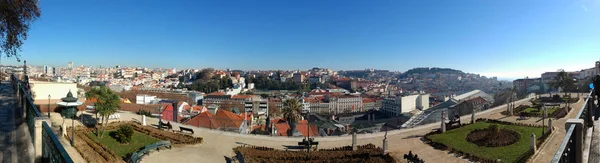 Лиссабон Большой Ландшафт Города — стоковое фото