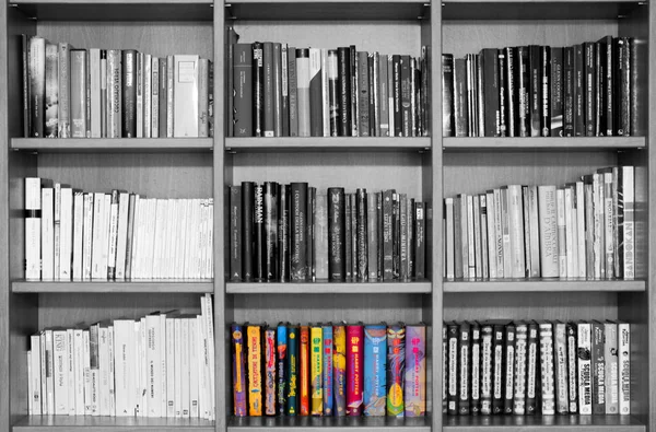 Bologna Italy October 2018 Colorful Library — Stock Photo, Image