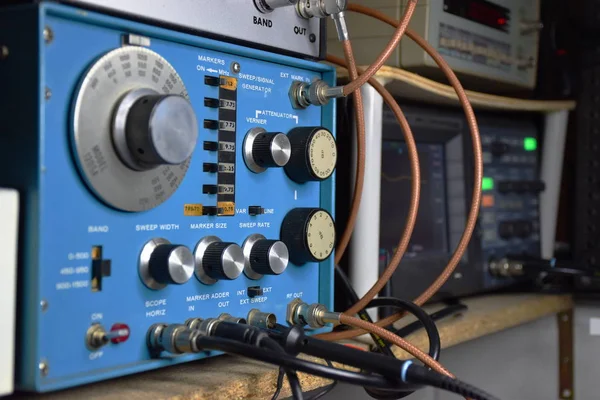 electronic hobby laboratory of an amateur radio operator