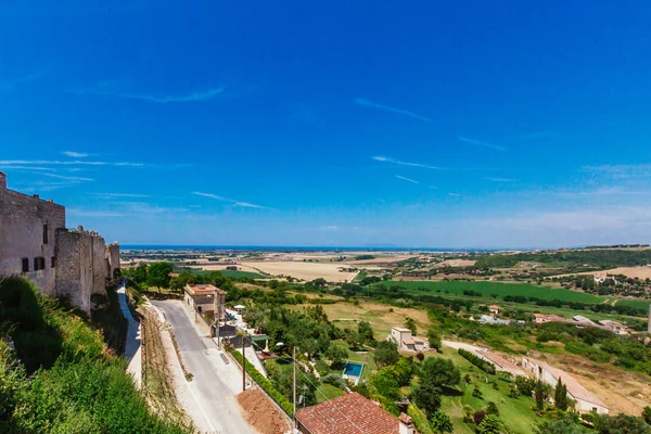 Şehir duvar ve alanları Tarquinia, İtalya