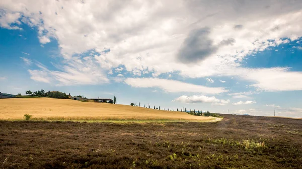ヴァル ドルチャのイタリアの田舎 — ストック写真