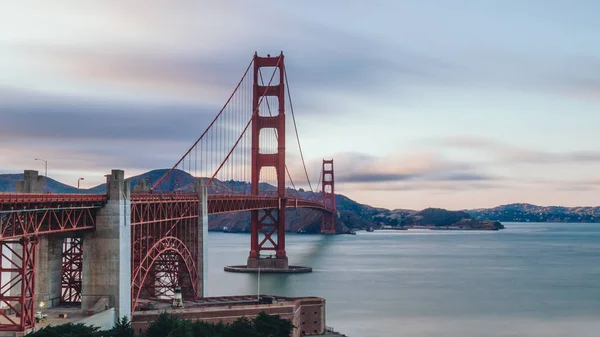 Gold Gate Bridge San Francisco Bay San Francisco Stany Zjednoczone — Zdjęcie stockowe