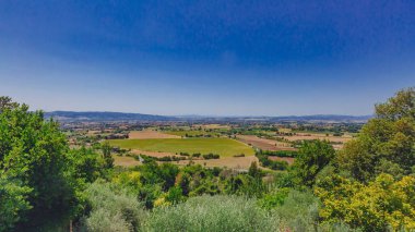 Görünüm alanları ve manzara Assisi, İtalya