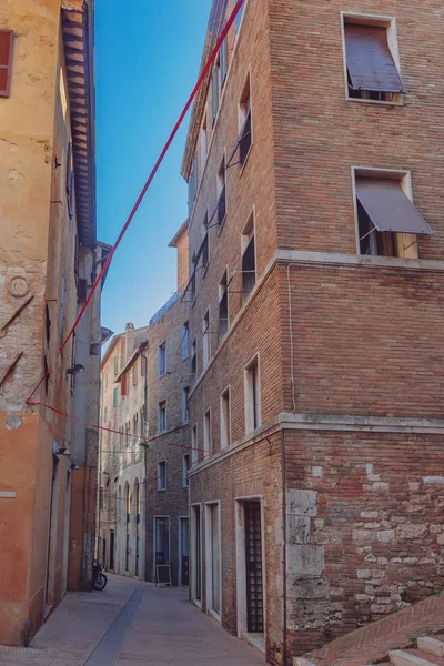 Calles Edificios Medievales Perugia Umbría Italia — Foto de Stock