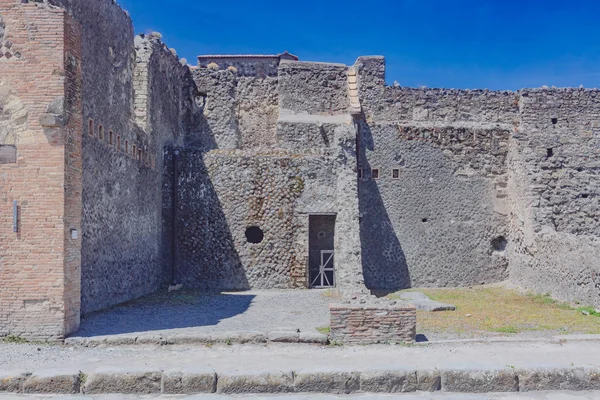 Αρχαία Ερείπια Της Pompeii Ιταλία — Φωτογραφία Αρχείου
