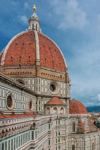 Catedral Florencia Centro Histórico Florencia Italia Vista Desde Campanario Giotto — Foto de Stock