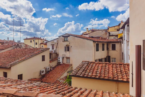 Vista Las Casas Renacentistas Florencia Italia — Foto de Stock