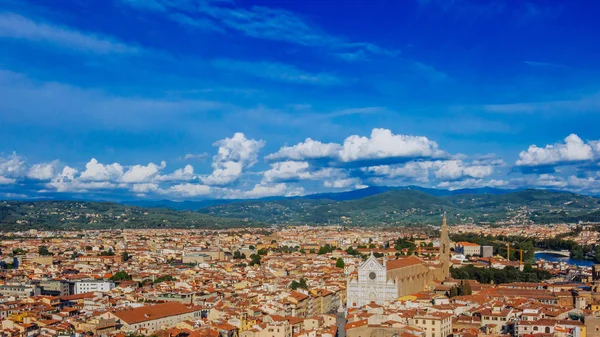 Центр Флоренції Італія Розглянений Палаццо Веккьо — стокове фото