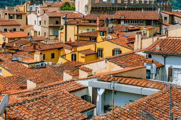 Vista Edificios Arquitectura Renacentista Del Centro Histórico Florencia Italia — Foto de Stock