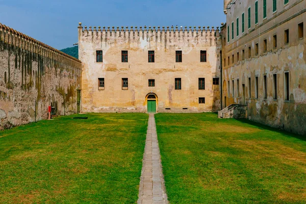 Cortile Interno Del Castello Del Catajo Una Casa Patrizia Veneziana — Foto Stock