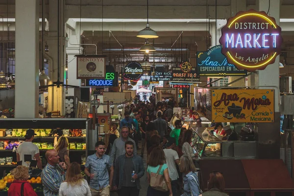 Halk yeme ve alışveriş Grand Central Market L şehir