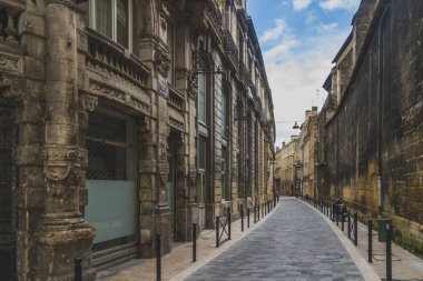 Sokak ve binalar, Bordeaux, Fransa