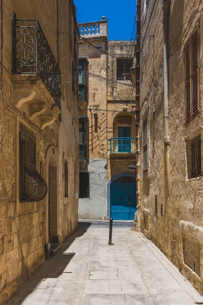 Calles vacías y arquitectura en Rabat, Malta —  Fotos de Stock