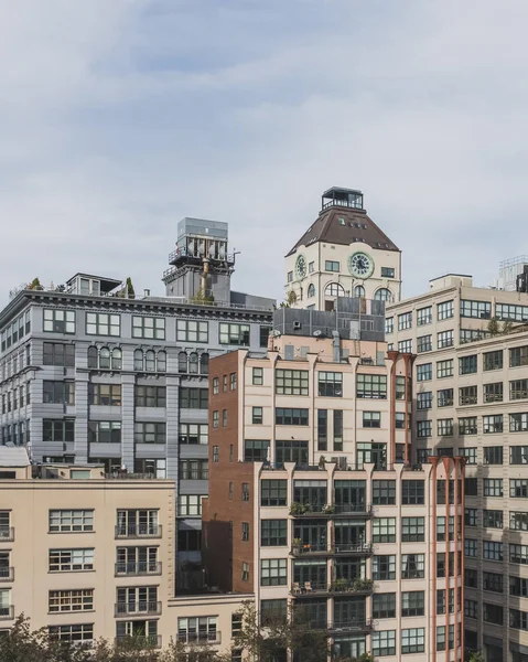 Edificios en Dumbo, Brooklyn, Nueva York, Estados Unidos — Foto de Stock