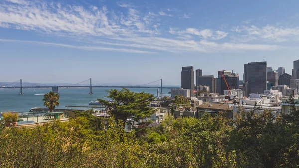 Panorama centrum San Francisco — Zdjęcie stockowe