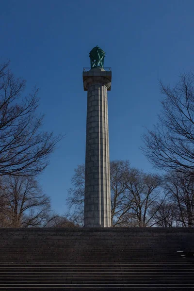 Monumento a Mártires de Navios Prisionais em Brooklyn — Fotografia de Stock