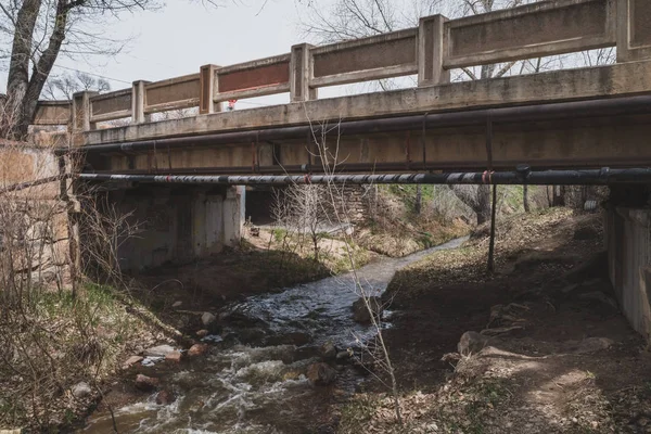 Santa Fe Nehri, Santa Fe, Nm, Amerika Birleşik Devletleri — Stok fotoğraf