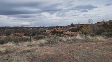 Santa Fe Pueblo tarzı mimari, New Mexico, Amerika Birleşik Devletleri