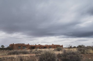 Santa Fe Pueblo tarzı mimari, New Mexico, Amerika Birleşik Devletleri