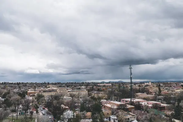 View of downtown Santa Fe, New Mexico, USA — Stock Photo, Image