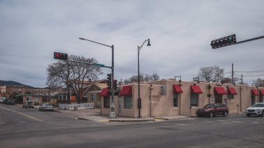 Santa Fe şehir merkezinde boş kavşak