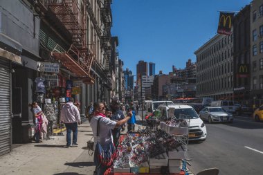 Manhattan Chinatown sokak satıcısı