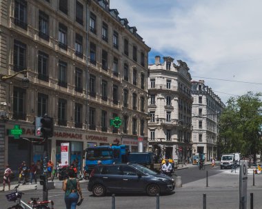 Lyon, Fransa'daki sokaklar