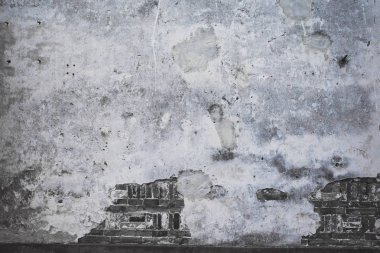 Eski Çin tarzı tuğla duvarın arka plan dokusu