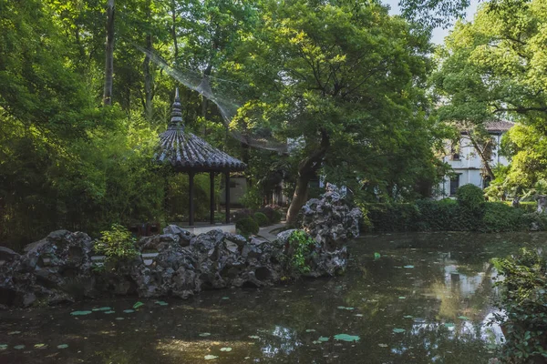 Nanxun eski kentinde Bahçe, Zhejiang, Çin