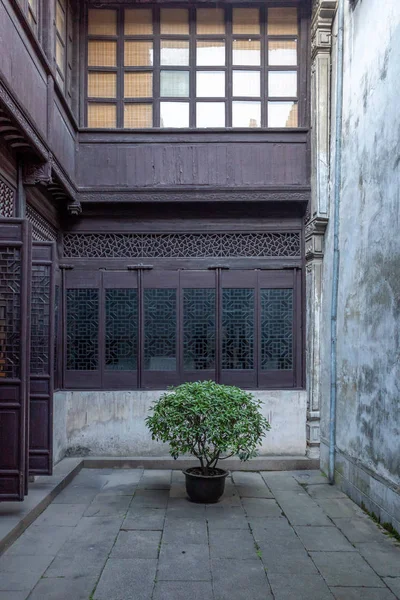 Antigua residencia de Zhang Jingjiang en el casco antiguo de Nanxun, Zh — Foto de Stock