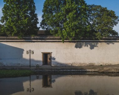 Nanxun, Çin eski şehir su ile Çin mimarisi