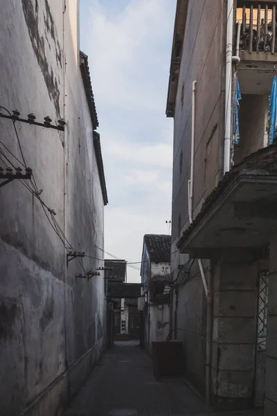 Correio e encomendas em Nanxun, Zhejiang, China — Fotografia de Stock