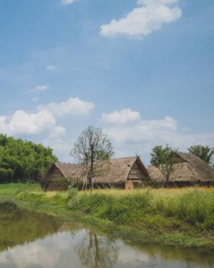 Liangzhu City Arkeolojik Kalıntıları Evleri, Hangzhou, Çin