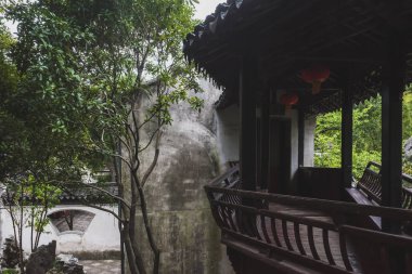 Tuisi Garden Tongli eski şehirde, Jiangsu, Çin