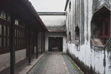 Tuisi Garden Tongli eski şehirde, Jiangsu, Çin