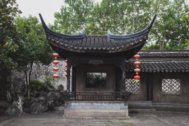 Gengle Hall Tongli eski kasabasında, Jiangsu, Çin