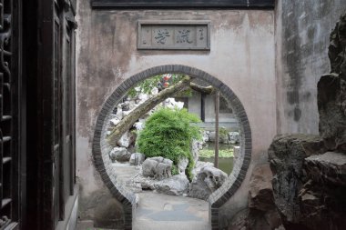 Gengle Hall Tongli eski kasabasında, Jiangsu, Çin