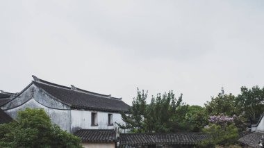 Gengle Hall Tongli eski kasabasında, Jiangsu, Çin