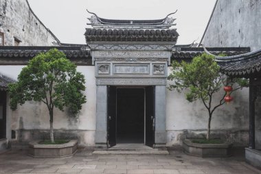 Gengle Hall Tongli eski kasabasında, Jiangsu, Çin