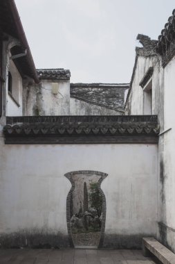 Gengle Hall Tongli eski kasabasında, Jiangsu, Çin