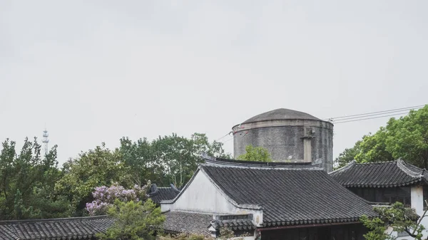 Gengle Hall nel centro storico di Tongli, Jiangsu, Cina — Foto Stock