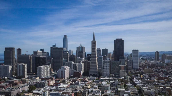 San Francisco, California, ABD 'nin şehir merkezi binaları ve evleri