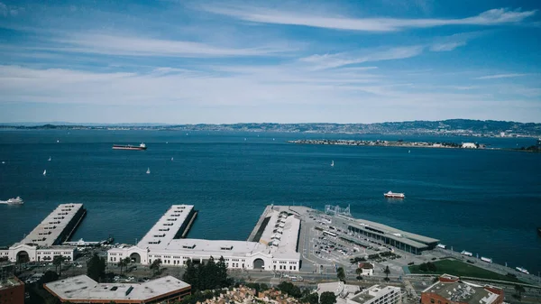 Widok Molo Zatokę San Francisco San Francisco Kalifornia Usa — Zdjęcie stockowe