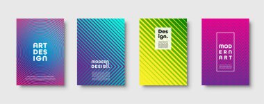 Modern arka plan. Geometrik şekiller ve çizgiler. Renkli neon degrade. Eps10 vektör.