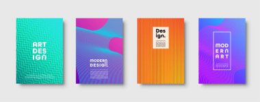 Modern arka plan. Geometrik şekiller ve çizgiler. Renkli neon degrade. Eps10 vektör.