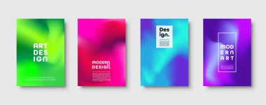 Soyut modern tasarım arka plan. Renkli neon degrade. Dinamik trendy renkler. Eps10 vektör.